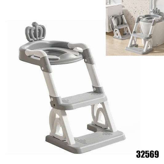 2-in-1 Potty Training Toilet Seat with Ladder
