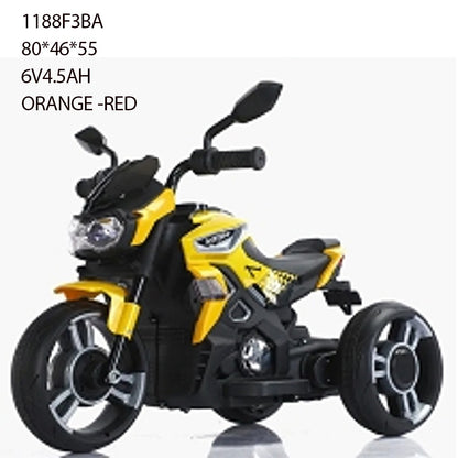 children's electric 3-wheel ride-on motorcycle