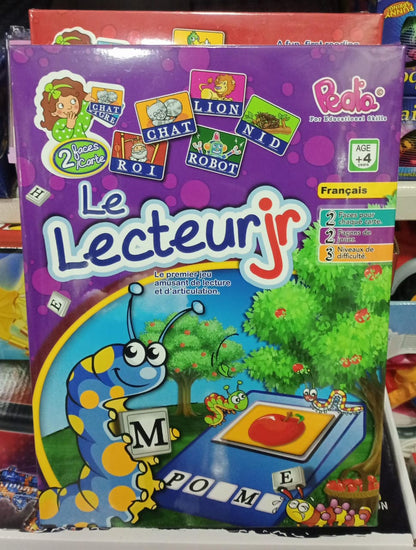 Le Lecteur Jr (educational French spelling and reading board game)