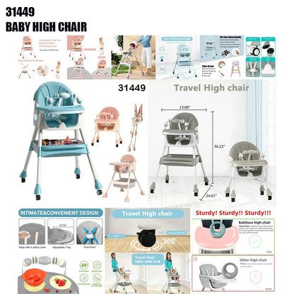 6-in-1 Baby High Chair
