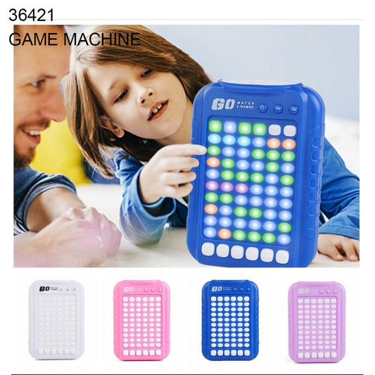 interactive electronic "Go Match 3" handheld puzzle game console