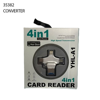 4-in-1 high-speed card reader converter.