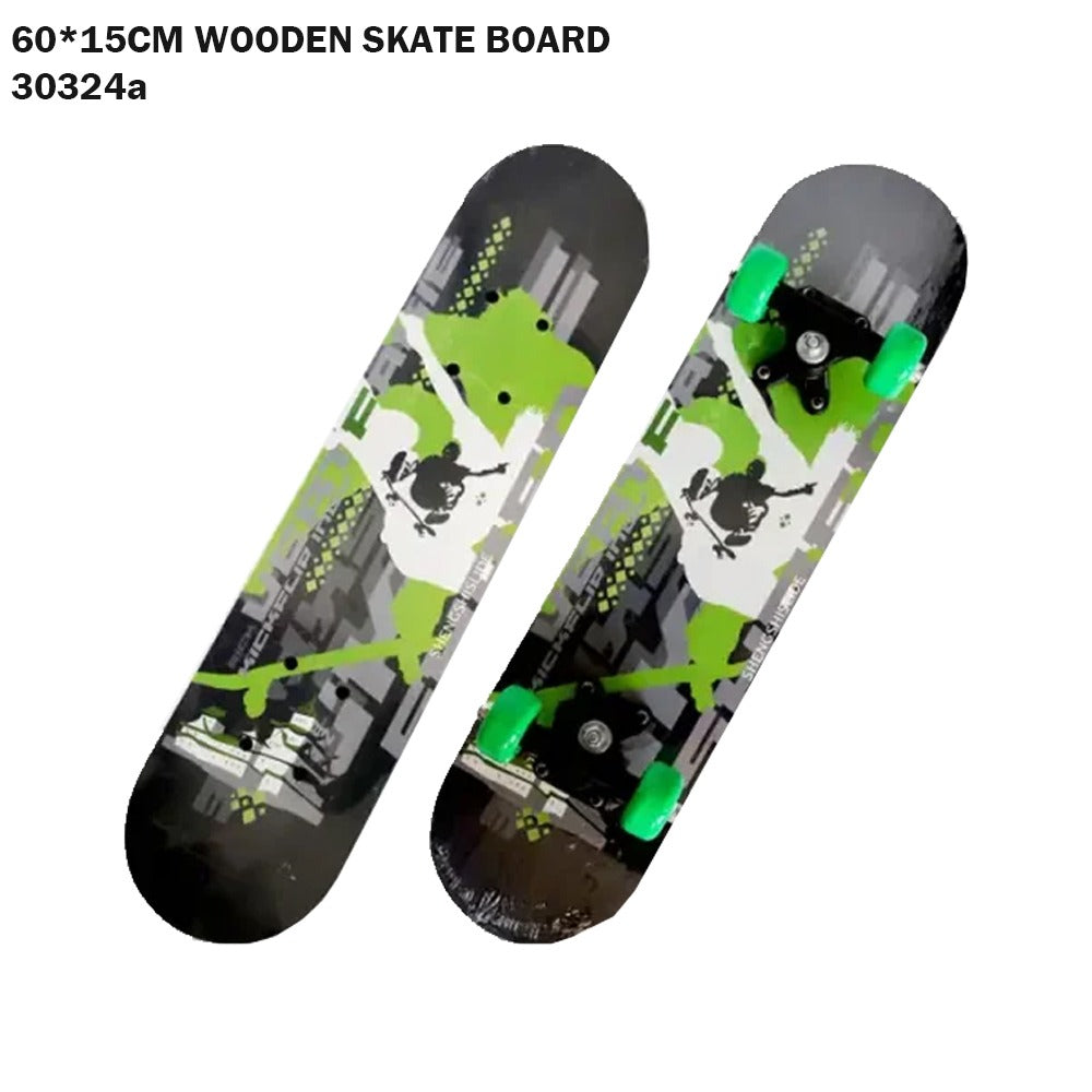 Kids Skateboard Green Design