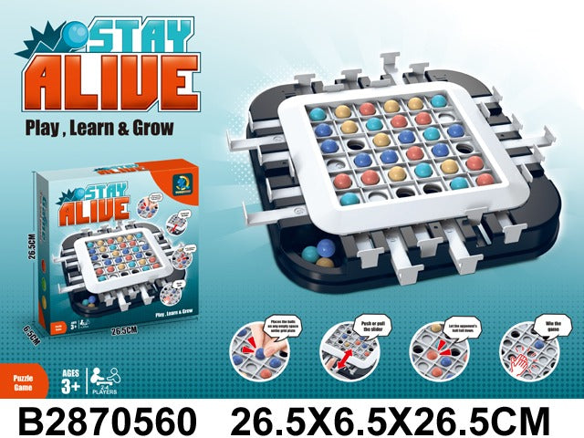 Stay Alive Strategy Board Game