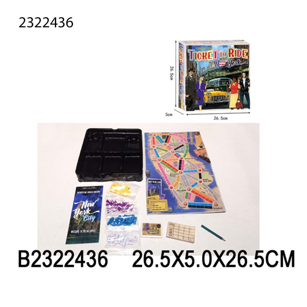 Ticket to Ride: New York Strategy Board Game