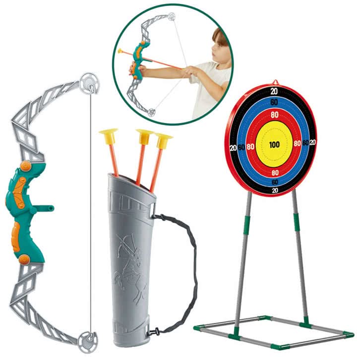 Kids Archery Target & Bow Set