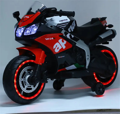 Aprilia motorcycle sports bike for kids