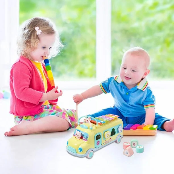 Toys for Kids, Hand KnockPiano Pull Musical Instrument Early Educational Learning Music