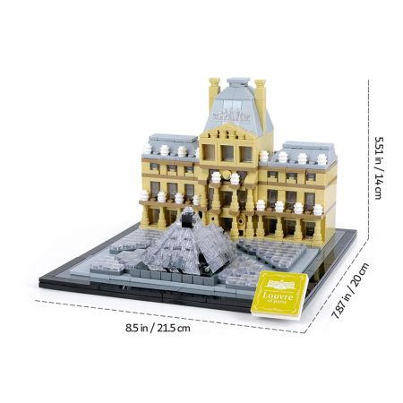 louvre block set