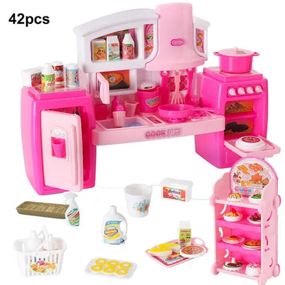 barbie kitchen play set