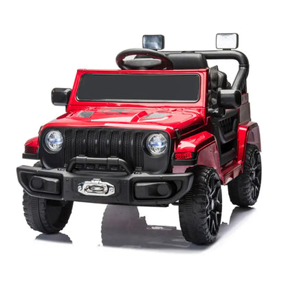 wrangler rechargeable battery car for kids