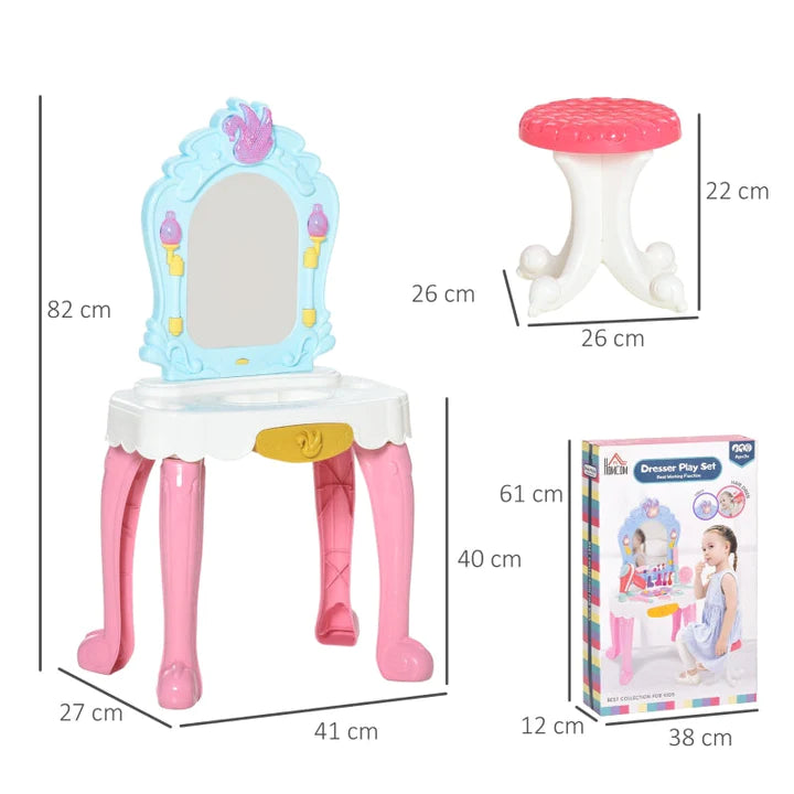 make up dresser play set