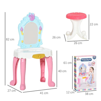 make up dresser play set