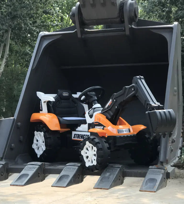 excavator battery charge