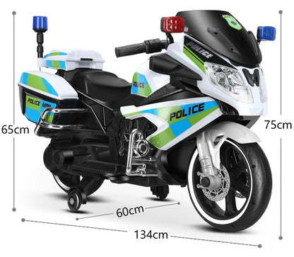 BMW police motorcycle for kids