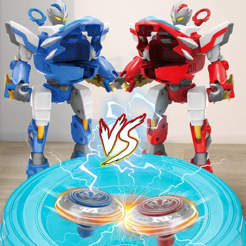 Beyblade transformer robot shooter