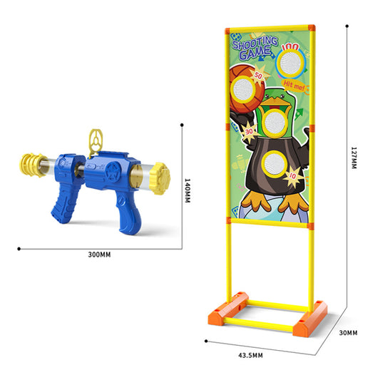 ball shooting gun with target board