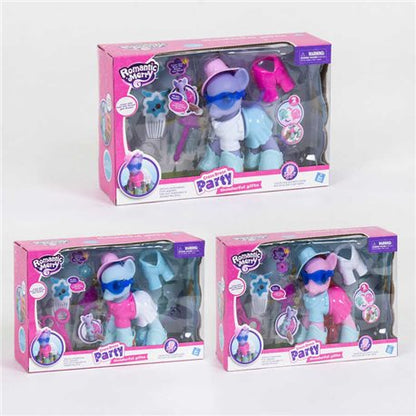 little pony hair and clothe dress up set
