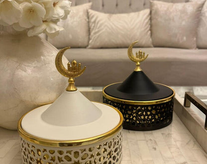 22cm Ramadan Decorative Compote
