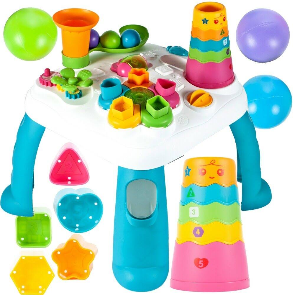 Abero Activity Centers And Explore Table For Baby and Toddler Whack-a-Mole Game Stacking Baby Toys