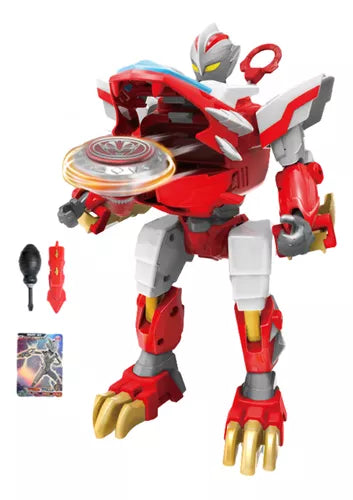 Beyblade transformer robot shooter