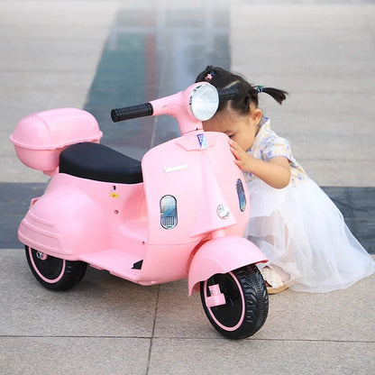 Electric ride-on toys for kids (mini vespa )