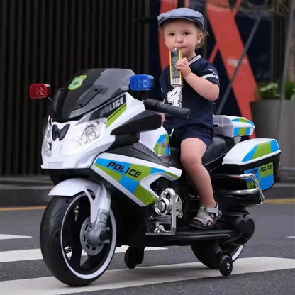 BMW police motorcycle for kids