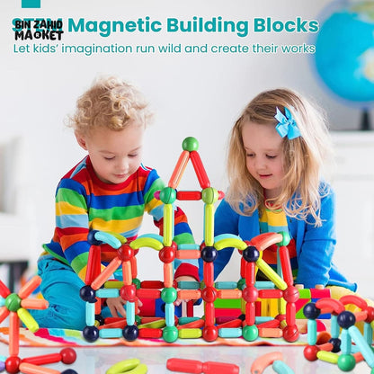Magnetic Stick Toy Puzzle – 42 or 64  PCS