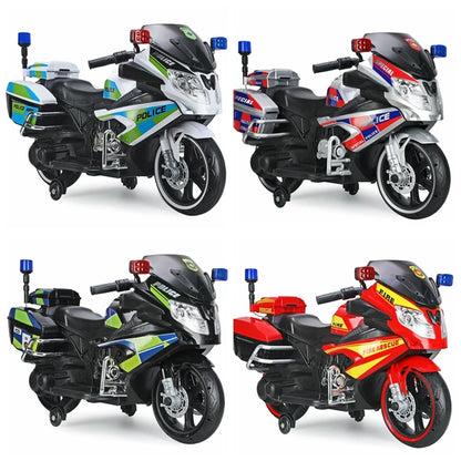 BMW police motorcycle for kids