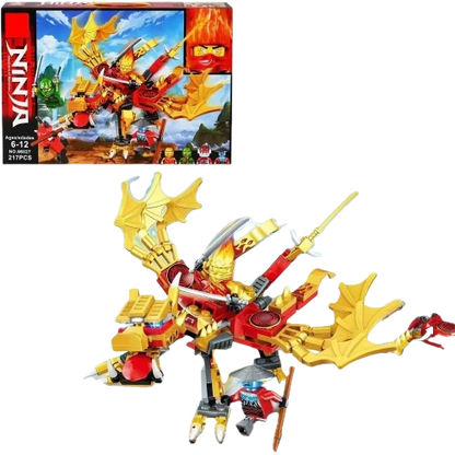 Ninja Golden Dragon Block Set