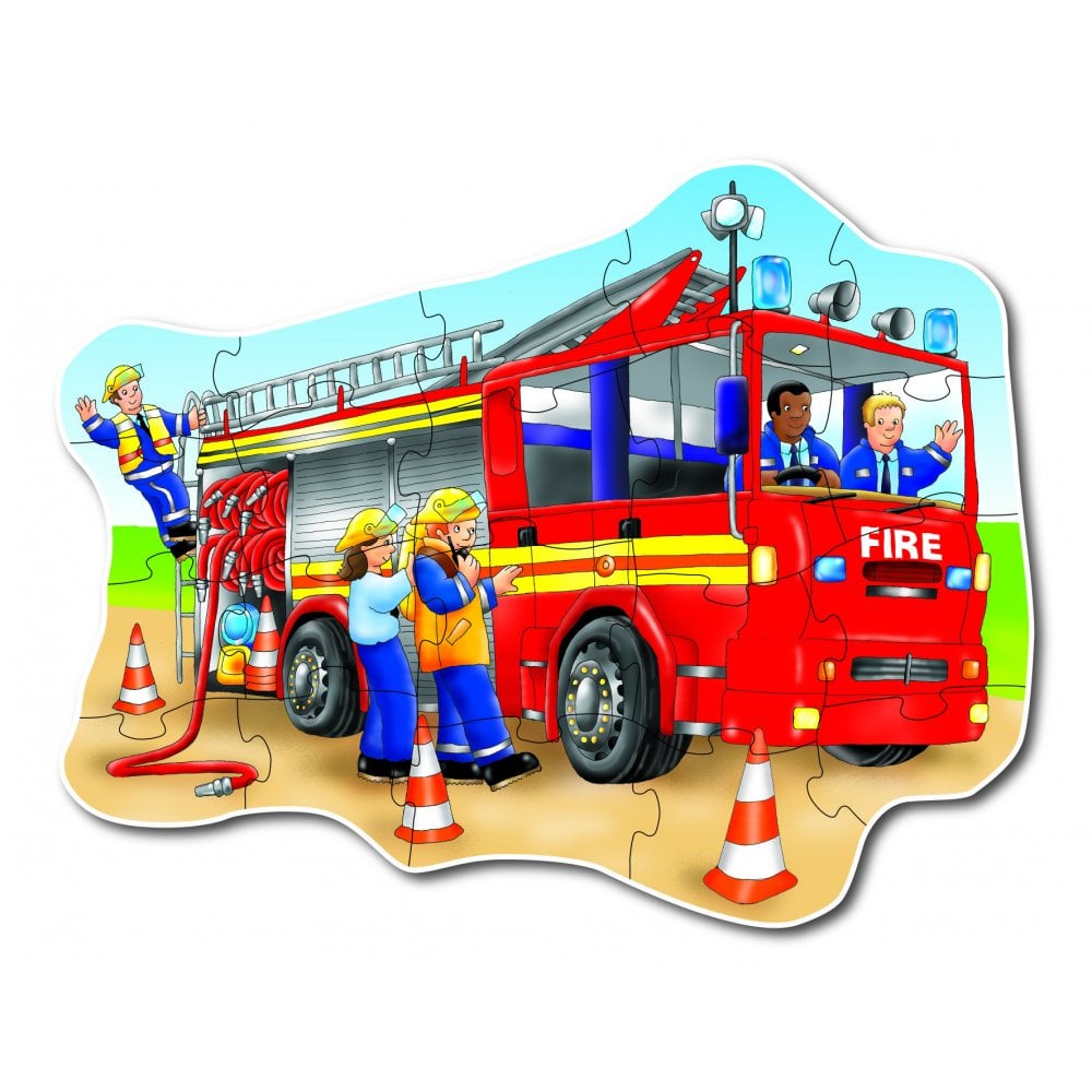 fire truck puzzle