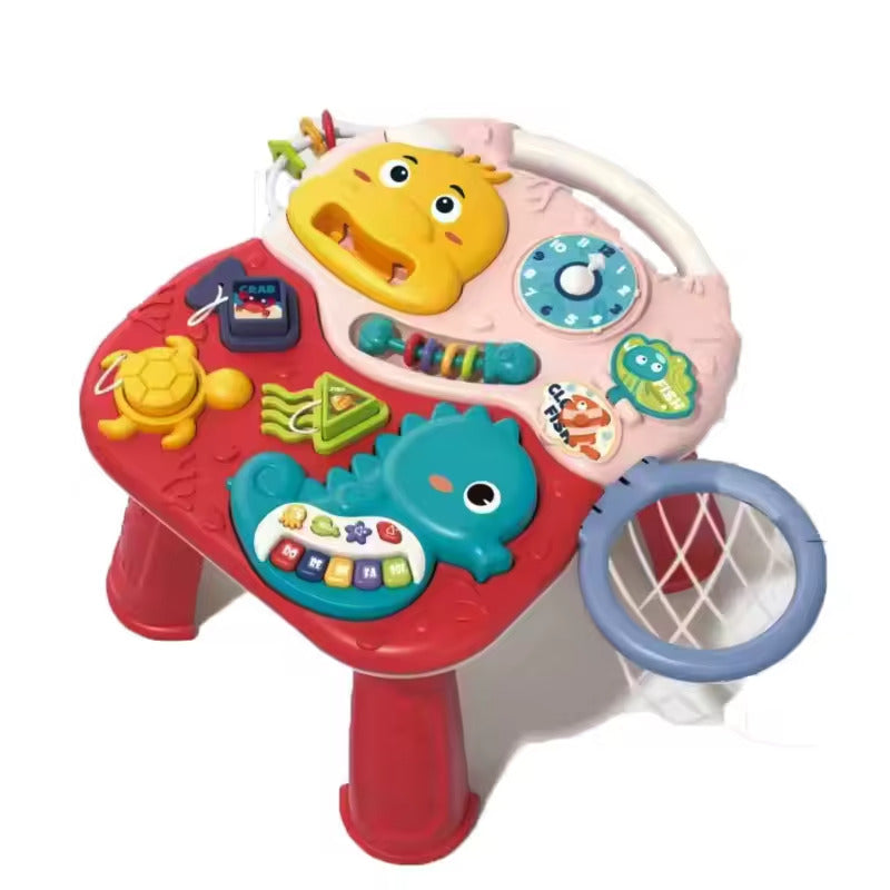 2 in 1 Multifunction baby walker and table set