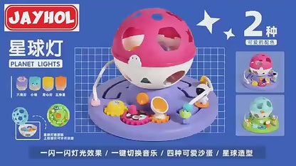 Educational Toys Simulation Musical Space Planet Game System With Light and Sound Baby Toys