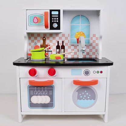 Small Wooden Kitchen White For boys and girls