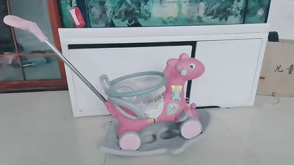 3 in 1 Kids Ride on Toy Rocking Horse
