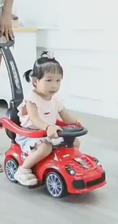 3-in-1 functional toy stroller/ride-on car