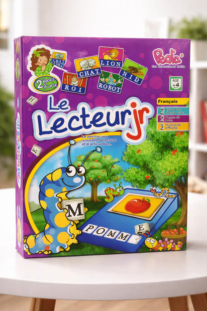 Le Lecteur Jr (educational French spelling and reading board game)