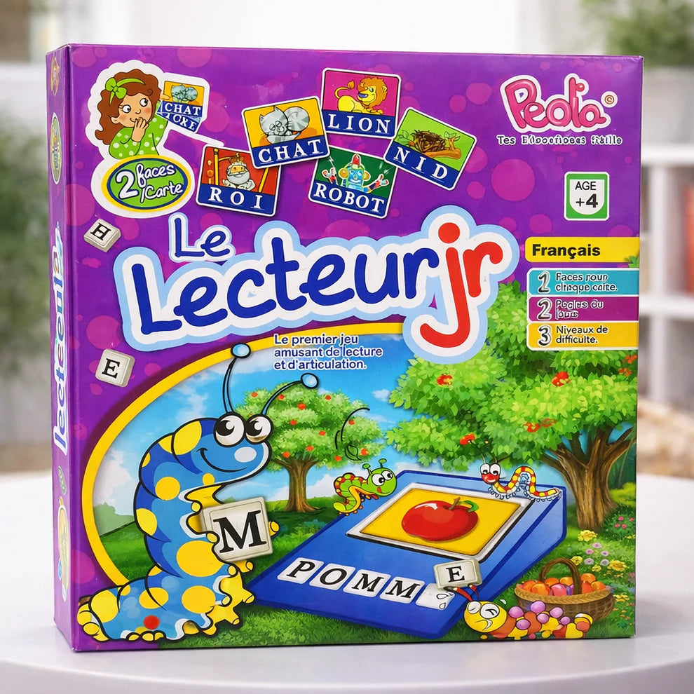 Le Lecteur Jr (educational French spelling and reading board game)