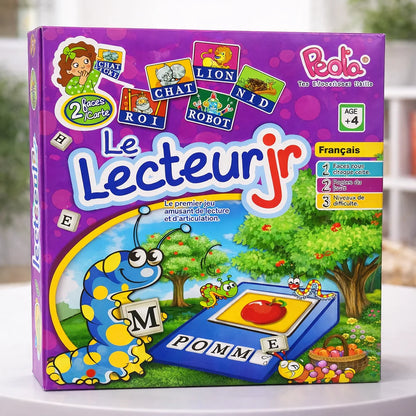Le Lecteur Jr (educational French spelling and reading board game)