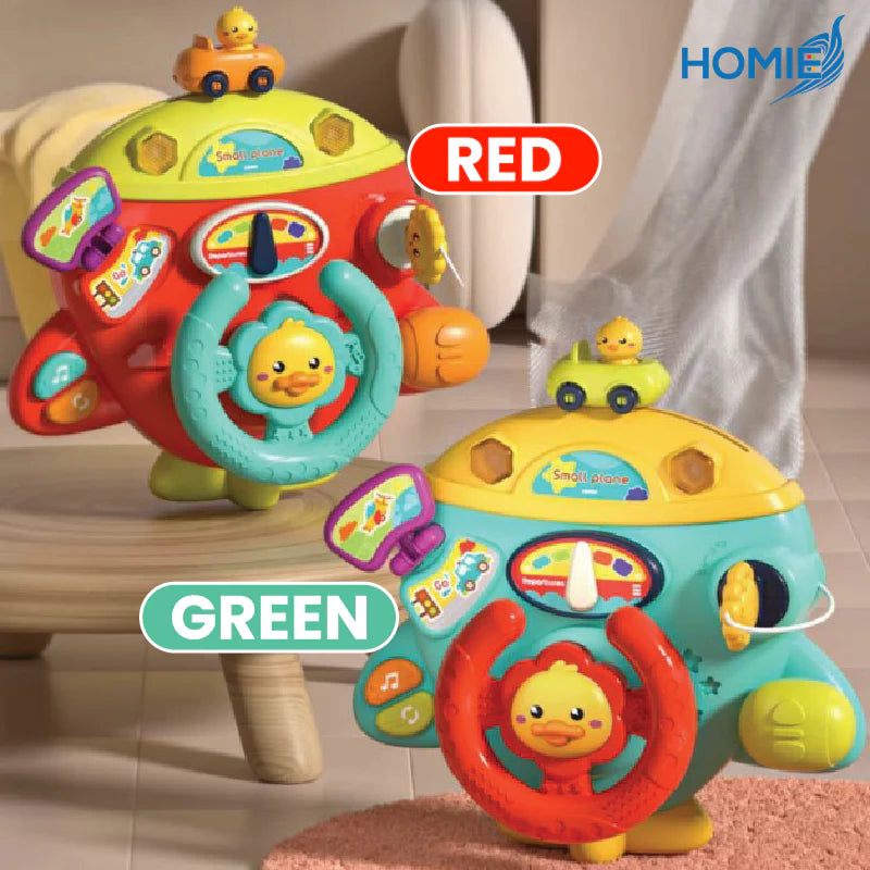 musical steering wheel