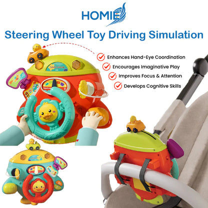 musical steering wheel