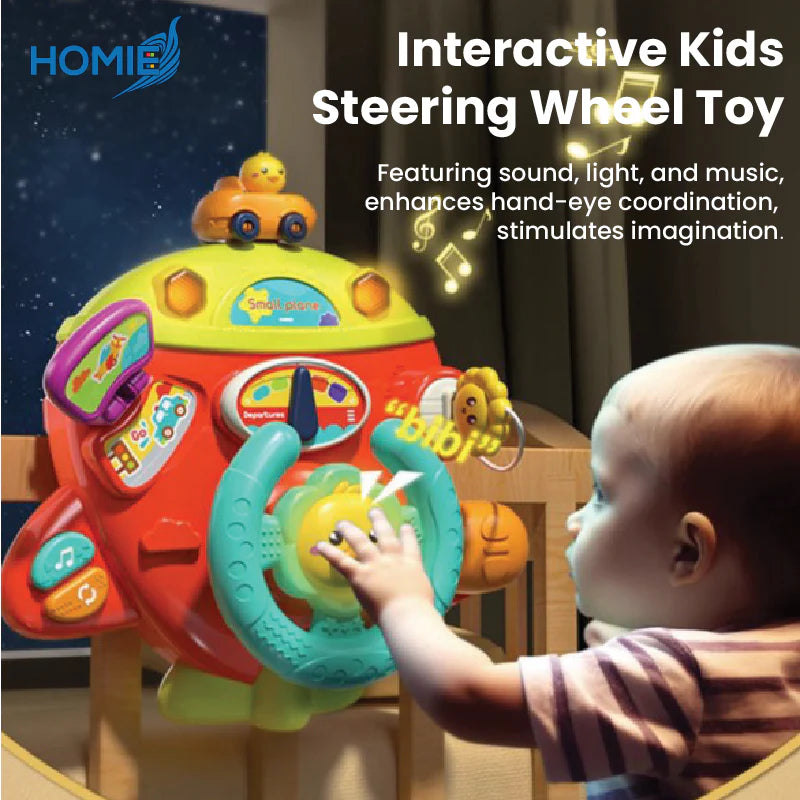 musical steering wheel