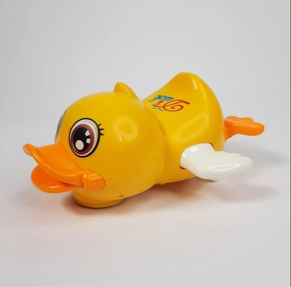 Cute Duck Crawling Toy with Lights