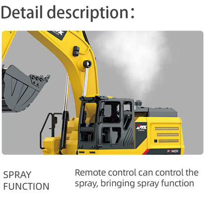 RC Excavator Alloy Model
