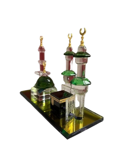 Luxury Islamic Glass Decor Set