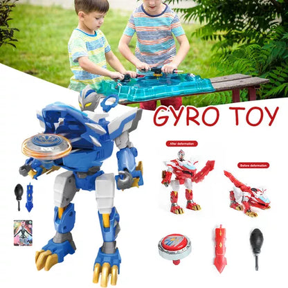 Beyblade transformer robot shooter