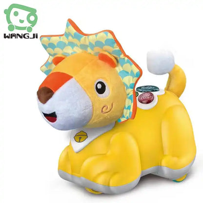 musical moving baby plush animal