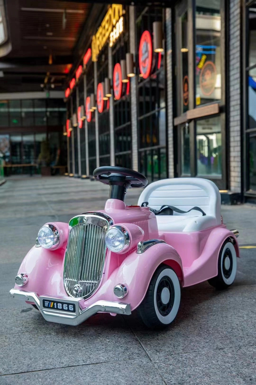 vintage battery charge car