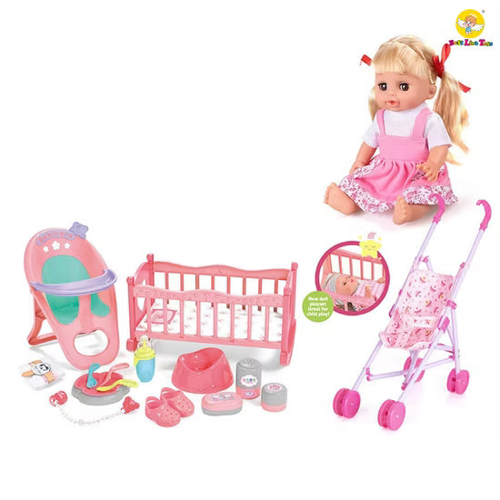 3-in-1 Deluxe Baby Doll Playset