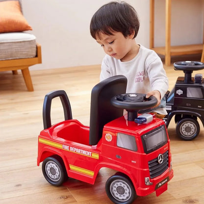 Police Truck Ride-on Car with Alarm Sound and Light